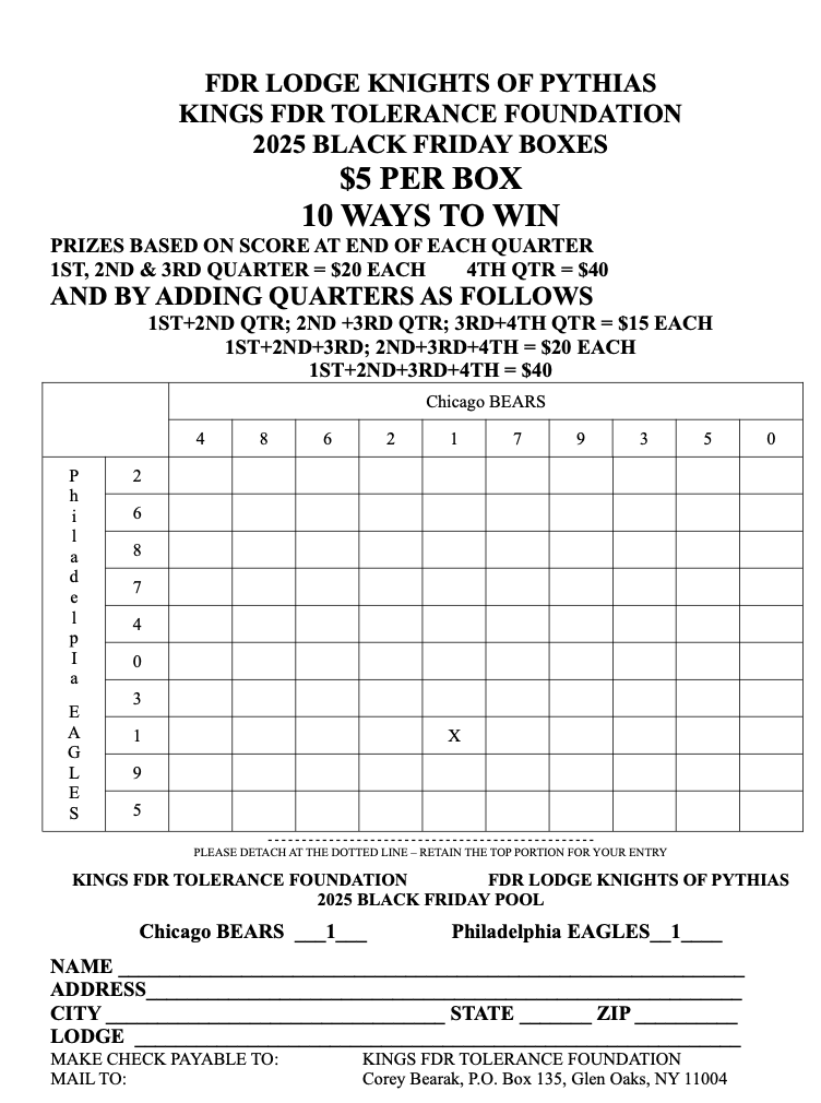 FDR Lodge 2025 Black Friday Boxes